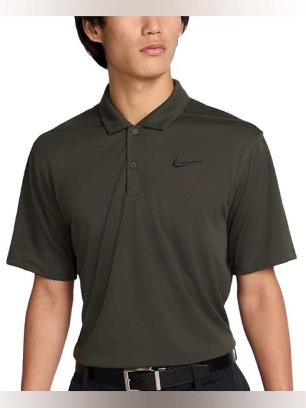 Nike Victory+ Men's Dri-FIT Golf Polo Cargo Khaki FQ1142-070 Size L